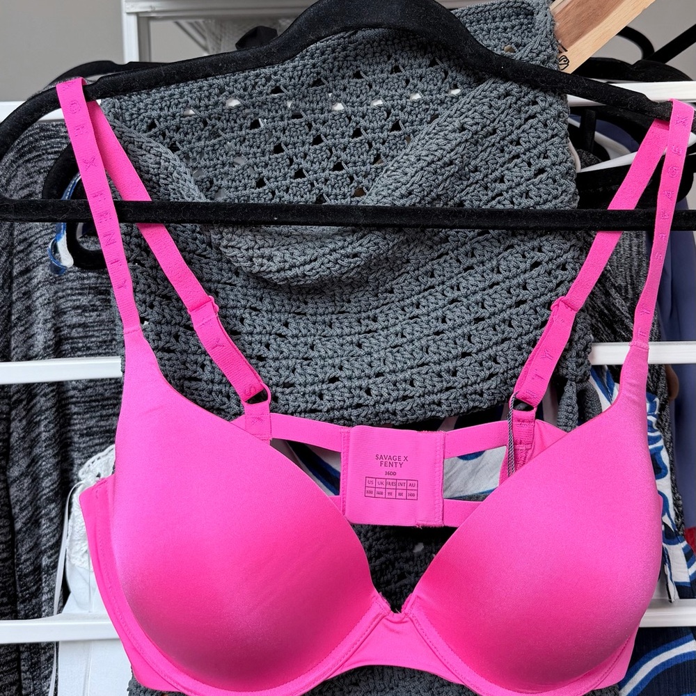 Vibrant Pink Women's Bra